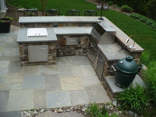 Image of outdoor kitchen