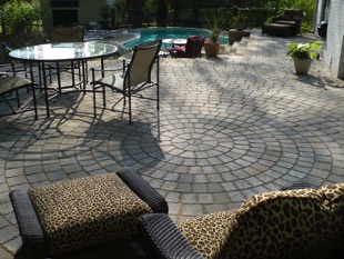 Image of pool terrace